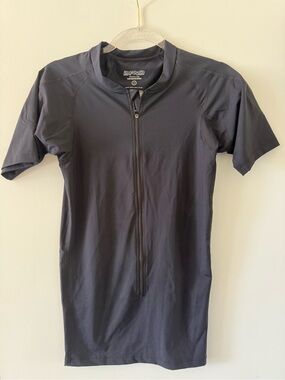 3/4 ZIP SHORT SLEEVE COMPRESSION SHIRT - DFND